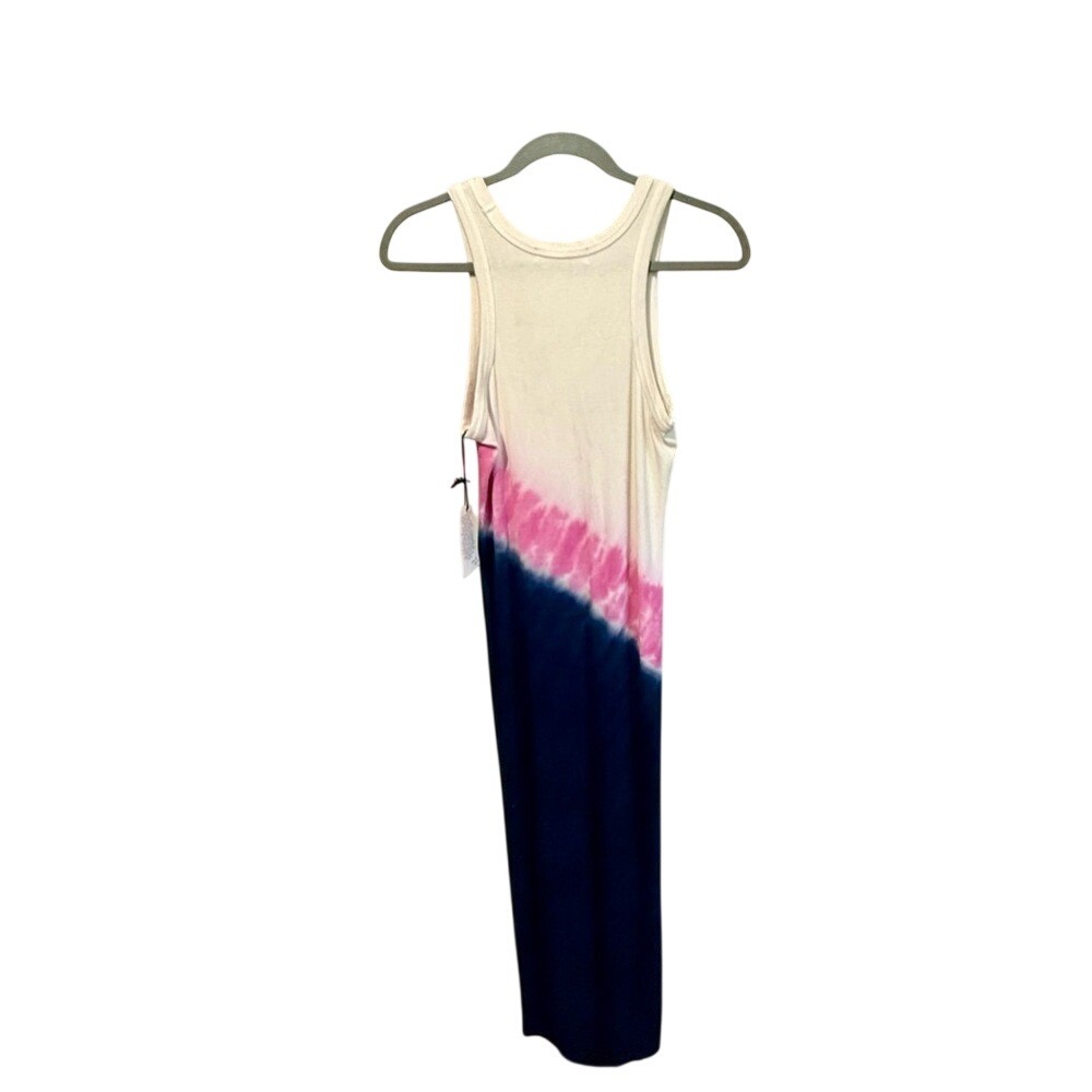 Electric & Rose Tie Dye Maxi Tank Dress Festival - Picture 4 of 6